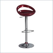 Global Furniture USA A092 Bar Stool in Red
