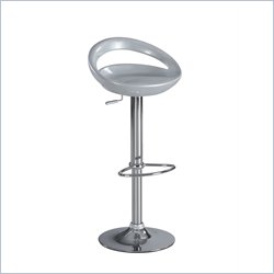 Global Furniture USA A092 Bar Stool in Silver