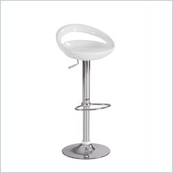 Global Furniture USA A092 Bar Stool in White