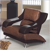 Global Furniture USA 982 Club Chair in Brown