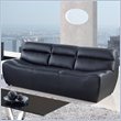 ADD TO YOUR SET: Global Furniture USA 3730 Leather Sofa in Black