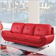 ADD TO YOUR SET: Global Furniture USA 4120 Leather Sofa in Red