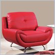 ADD TO YOUR SET: Global Furniture USA 4120 Leather Chair in Red