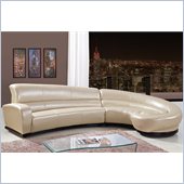Global Furniture USA 958 2 Piece Sectional in Pearl