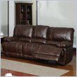ADD TO YOUR SET: Global Furniture USA 1953 Recliner Sofa in Brown Leather