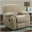 ADD TO YOUR SET: Global Furniture USA 2007 Glider Recliner Chair in Champion Froth