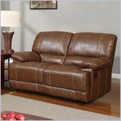 Global Furniture USA 9963 Reclining Loveseat in Rodeo Brown