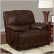 ADD TO YOUR SET: Global Furniture USA 9963 Rocker Recliner Chair in Rodeo Brown Bonded Leather