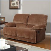 Global Furniture USA 9968 Reclining Loveseat in Champion Brown Sugar