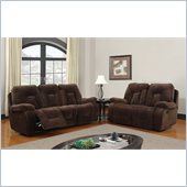 Global Furniture USA 3090 Recliner 2 Piece Sofa Set in Chocolate
