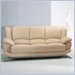 Global Furniture USA Edwards Beige Leather Sofa