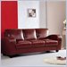 Global Furniture USA Wilson Brown Leather Sofa