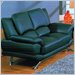 Global Furniture USA Edwards Black Leather Loveseat