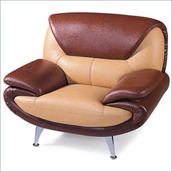 Global Furniture USA Diana Leather Club Chair