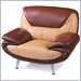 Global Furniture USA Diana Leather Club Chair