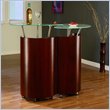 Global Furniture USA Steven Mahogany Home Bar Cabinet