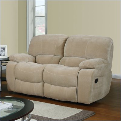 Global Furniture USA 2007 Recliner Loveseat in Champion Froth