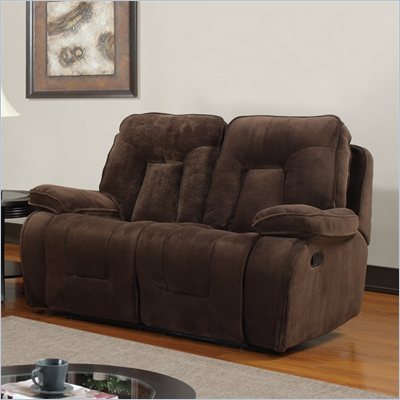 Global Furniture USA 3090 Recliner Loveseat in Champion Chocolate