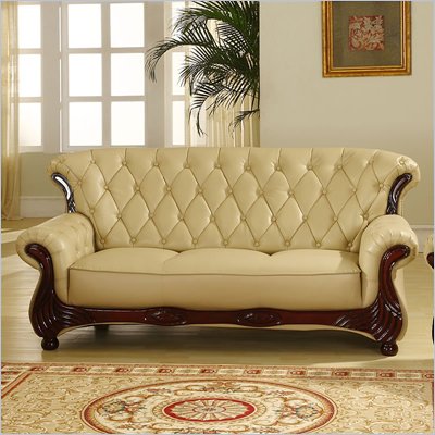 Global Furniture USA 9110 Series Tufted Back Sofa