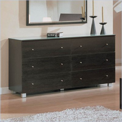 Global Furniture USA Camilla Dresser in Wenge