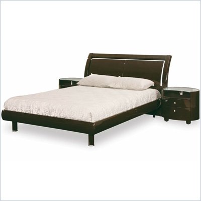Bedroom Furniture    on Global Furniture Usa Emily Wood Sleigh Bed 5 Piece Bedroom Set In
