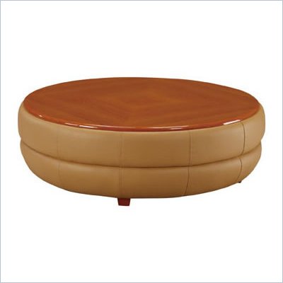 Global Furniture USA Norena Coffee Table in Cappuccino and Mahogany