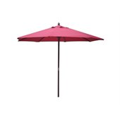 International Concepts 9' Octagonal Market Patio Umbrella in Autumn Red