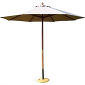 International Concepts 9' Octagonal Market Patio Umbrella in Natural