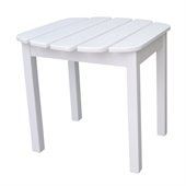 International Concepts Adirondack Sidetable in White Finish
