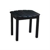 International Concepts Adirondack Sidetable in Black Finish