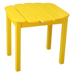 International Concepts Adirondack Sidetable in Yellow Finish