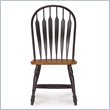 ADD TO YOUR SET: International Concepts Madison Park Windsor Side Chair in Black/Cherry