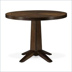 International Concepts Rockwood Pedestal Table in Antique Cherry Finish