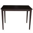ADD TO YOUR SET: International Concepts Shaker Style Counter Height Gathering Table in Rich Mocha