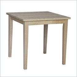 International Concepts Square Dining Table (Natural)