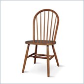 International Concepts Tall Windsor Wood Side Chair in Soft Cherry Finish