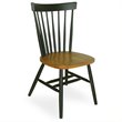ADD TO YOUR SET: International Concepts Copenhagen Arrowback Wood Side Chair in Black and Cherry Finish
