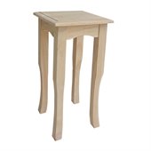 International Concepts 30 High Unfinished Tea Table