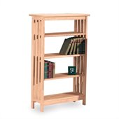 International Concepts Mission 48 4 Shelf Bookcase in Unfinished