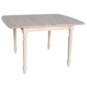 International Concepts Unfinished Square Dining Table