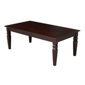 International Concepts Coffee Table in Rich Mocha