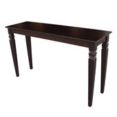 International Concepts Console Table in Rich Mocha