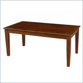 International Concepts Coffee Table in Cottage Oak