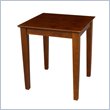 ADD TO YOUR SET: International Concepts End Table in Cottage Oak