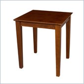 International Concepts End Table in Cottage Oak