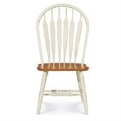 International Concepts Madison Park Windsor Side Chair in Oak/Pearl