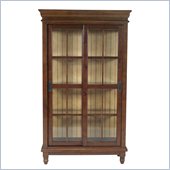 International Concepts Madison Park China Cabinet in Cinnamon/Espresso