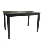 International Concepts Shaker Styled Table in Rich Mocha