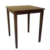 International Concepts Shaker Counter Height Table in Rich Mocha