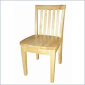 International Concepts Mission Kids Chair in Natural (set of 2)